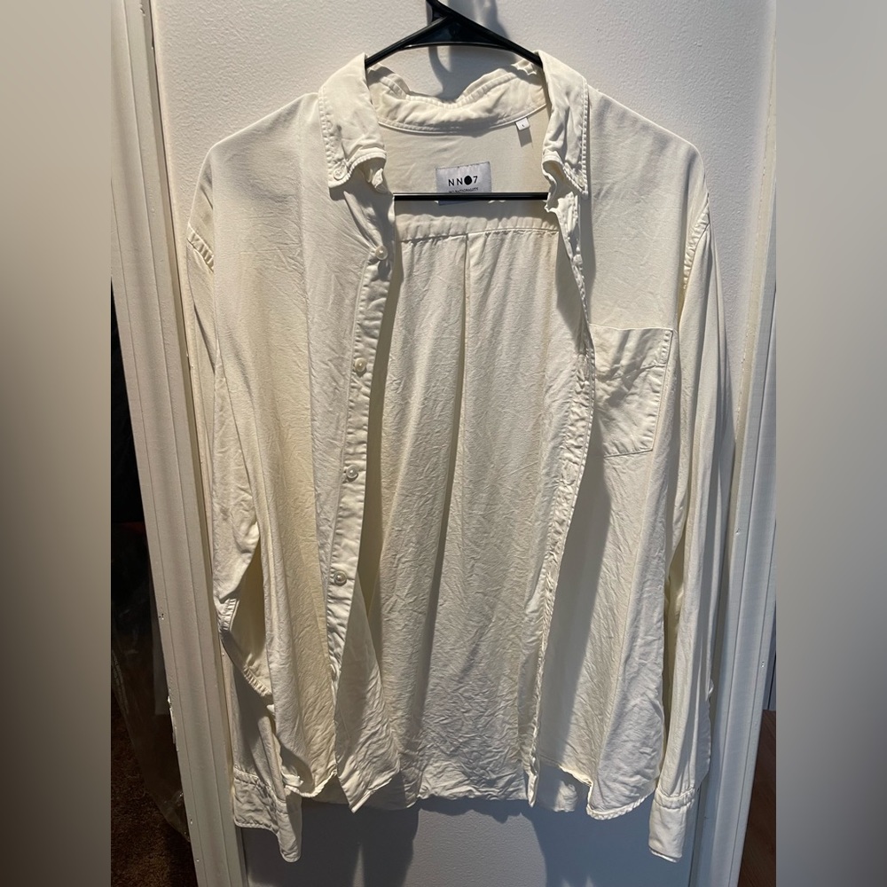 NN07 White Button Down